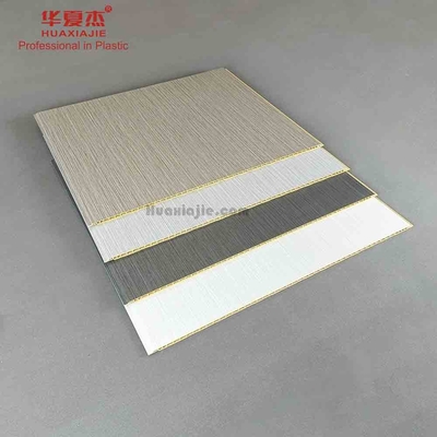 Panel Dinding Antiseptik Wpc 600mm Lebar Serat Bambu Polimer