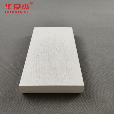 White Vinyl PVC Trim Plank 1IN X 4IN X 12FT PVC Trim Board Renovasi Perumahan