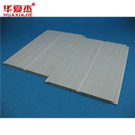 Disesuaikan 200 * 8mm Berlekuk Panel Dinding UPVC / PVC Ceiling Panel