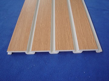 Toko Perlengkapan Plastik Garasi Dinding Panel / PVC Woodgrain Dinding Panel, 4 &quot;x 8&quot;