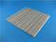 Hollow Core Waterproof Panel PVC Dinding Untuk Dapur Putih PVC Ceiling Tiles