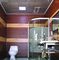 Gaya Laminating UPVC dinding panel kayu, dinding kamar mandi PVC cladding dekorasi