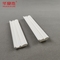 White Vinyl 12FT / 25/64 X 1-39/64 Bed Crown PVC Moulding Untuk Dekorasi Bangunan