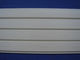 Plastik PVC Slatwall Panels / White Wall Slatted Panel Untuk Penyimpanan Basement