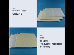 huaxiajie penjualan panas desain panel dinding komposit plastik kayu untuk hiasan dinding rumah