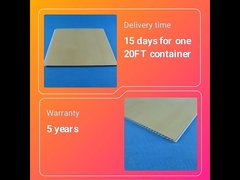 huaxiajie Jual Hot dinding panel dinding wpc komposit plastik kayu untuk Struktur Atap