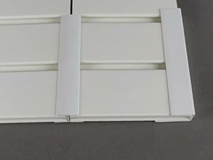 huaxiajie Harga Murah slatwall abu-abu portabel ultralight fleksibel untuk Showroom