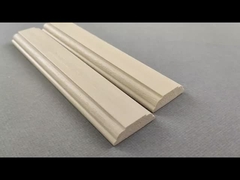 Kualitas tinggi wpc paku sirip putih jubah tahan air wpc pintu frame bahan bangunan