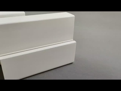 Kualitas tinggi Wpc Pintu Frame Waterproof LVL Memperkuat Wpc Mullpost Bahan Bangunan