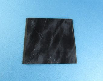 Panas Stamping PVC Dinding Panel Hot Stamping PVC Black Wall Tiles