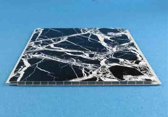 Aluminium Marmer Plastik Komposit Panel Fashion Membentuk Dengan Mudah