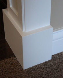 Papan Alas / Skirting PVC Mothproof Ekonomi Untuk Dekorasi Dalam Ruangan