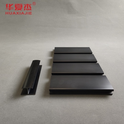 kualitas tinggi panel slatwall pvc bahan dekorasi panel garasi dalam ruangan