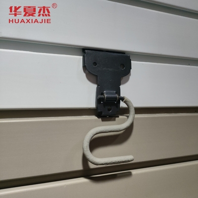 Mudah Menginstal PVC Slat Panel Dinding Hooks Garasi Panel Dinding Frame Waterproof Untuk Dekorasi