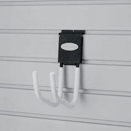 Durable Plastik Slat Dinding Panel / Slat Dinding Hooks Untuk Pet Pusat Penyimpanan