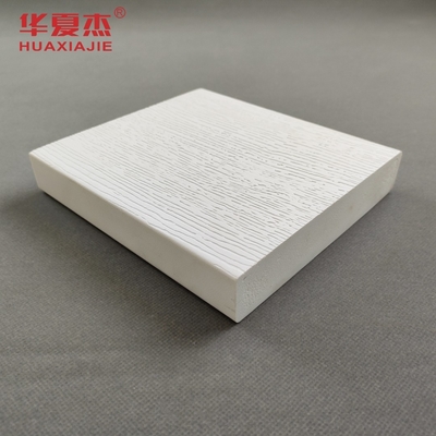 Pola Kayu Pvc Papan Putih Warna Pvc Molding Untuk Dekorasi Bangunan