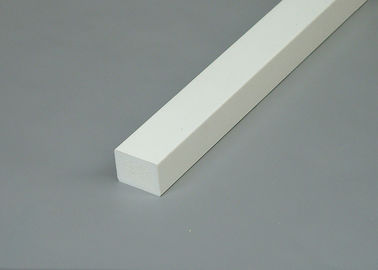 3/4 X 1 White Moisture-Proof PVC Trim Moulding / PVC Trim Boards Untuk Rumah