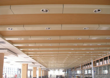 Panel Dinding UPVC / Bahan Roofing / Panel Langit-Langit Yang Ditangguhkan Untuk Koridor
