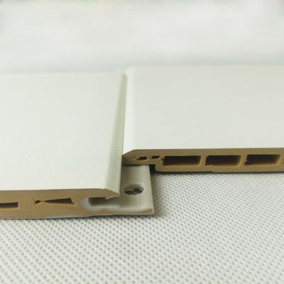 Panel Dinding Wpc Interior Warna Laminasi Putih Lebar 600mm X Tebal 9mm