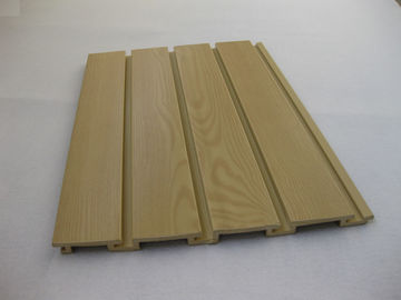 Direkayasa WPC Composite Garage Dinding Panel Lihat kayu untuk Room Interior