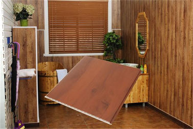 Harga yang bagus Persetujuan CE Dilaminasi WPC Panel Dinding Kayu Plastik Atap Panel Komposit UV Melindungi on line