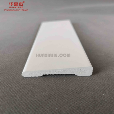 Harga yang bagus Moulding Trim Pvc Interior Mengkilap Tinggi Untuk Dekorasi Dalam Ruangan 53mm * 8mm on line