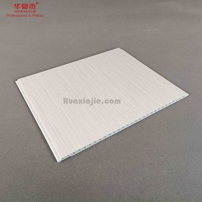 Harga yang bagus Panel Plafon Pvc Huaxiajie Untuk Dekorasi Isolasi Suara Tahan Lembab On line