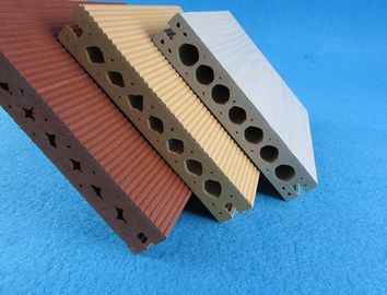 Harga yang bagus Luar Eco Friendly berongga Wood Plastic Composites Untuk Bangunan Publik on line
