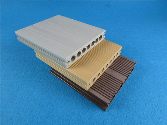 Harga yang bagus Decking WPC Ramah Lingkungan Decking Komposit WPC On line