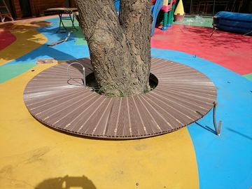 Harga yang bagus Direkayasa Kayu Deck WPC Profil Composite Decking Lantai Plastik on line