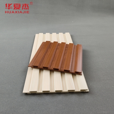 Harga yang bagus Waterproof UPVC Vinyl Wall Cladding Kayu Plastik Komposit Dinding Panel on line