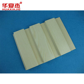 Harga yang bagus Indoor Beige WPC Dinding Cladding Interior Panel Dinding Dekoratif on line