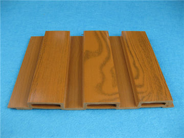 Harga yang bagus Kayu Plastik Komposit Wall Cladding Beech Colourful WPC Panel CE / ISO on line