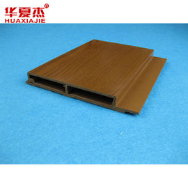 Harga yang bagus Kamar mandi WPC Dinding Cladding / Eksterior Dinding Plastik Cladding Untuk Kichens on line