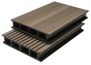 Harga yang bagus Anti-Korosi WPC Decking Untuk Alur Cafe Decking WPC on line