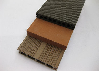 Harga yang bagus Anti-Serangga Luar WPC Decking Komposit Untuk Dock 140mm × 25mm Decking on line