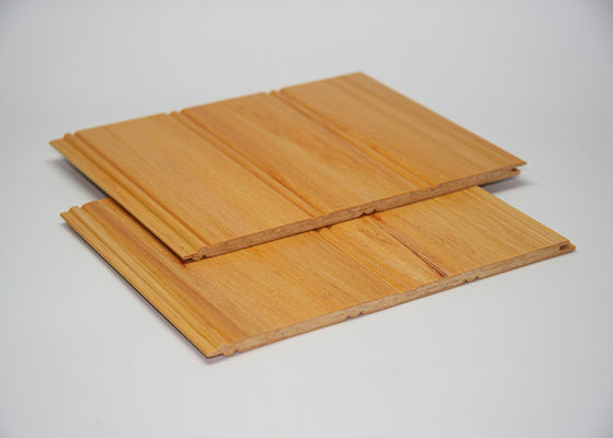 Harga yang bagus Panel Dinding WPC Kayu Ekonomis warna kayu permukaan tahan air on line