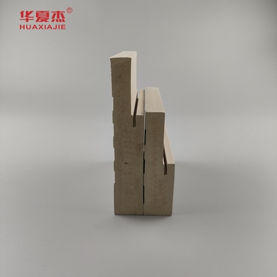 Harga yang bagus Dekorasi Rumah WPC Pintu Frame Kayu Plastik Komposit dengan 4,22kg/m on line