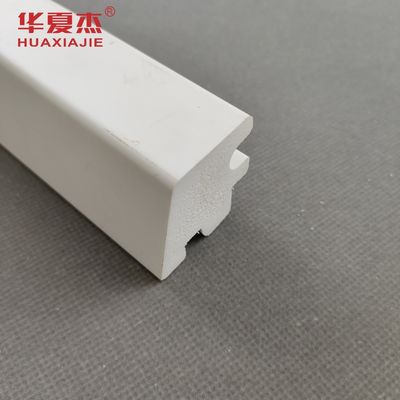 Harga yang bagus Nosing Kusen Jendela PVC Putih Lebar 1-5/16'' x Tinggi 1-3/8'' yang Dapat Didaur Ulang, cetakan pvc dekorasi interior On line