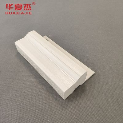 Harga yang bagus Waterproof WPC Nail Fin White Cape Door Frame Grosir Bahan Bangunan on line