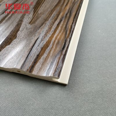 Harga yang bagus Modern Laminated Surface WPC Wall Panel Waterproof Eco-Friendly Kayu-Plastik Komposit Wall Cladding On line