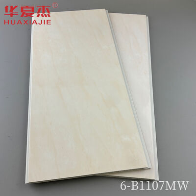 Harga yang bagus Panel Dinding PVC Tahan Lembab Tahan Lama Lebar 250mm Panjang Kustom untuk Dekorasi Interior On line