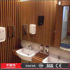 Panel dinding UPVC tahan air Lapisan panel langit-langit pvc dekorasi dalam ruangan dan luar ruangan
