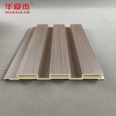 serat kayu Panel Dinding WPC Untuk Dekorasi Dinding Dalam / Luar Ruangan