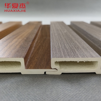 serat kayu Panel Dinding WPC Untuk Dekorasi Dinding Dalam / Luar Ruangan