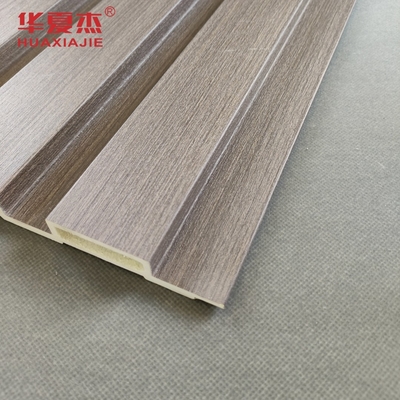 serat kayu Panel Dinding WPC Untuk Dekorasi Dinding Dalam / Luar Ruangan