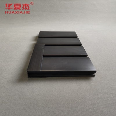 kualitas tinggi panel slatwall pvc bahan dekorasi panel garasi dalam ruangan