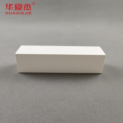Penjualan Langsung papan trim disesuaikan vinil putih 38mm x 39mm profil dekorasi cetakan pvc dalam / luar ruangan