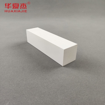 Penjualan Langsung papan trim disesuaikan vinil putih 38mm x 39mm profil dekorasi cetakan pvc dalam / luar ruangan