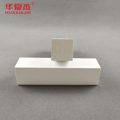 Penjualan Langsung papan trim disesuaikan vinil putih 38mm x 39mm profil dekorasi cetakan pvc dalam / luar ruangan